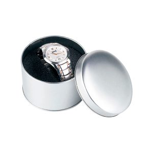 Estuche Metalico Redondo.
