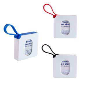 Estuche Con Pads De Alcohol